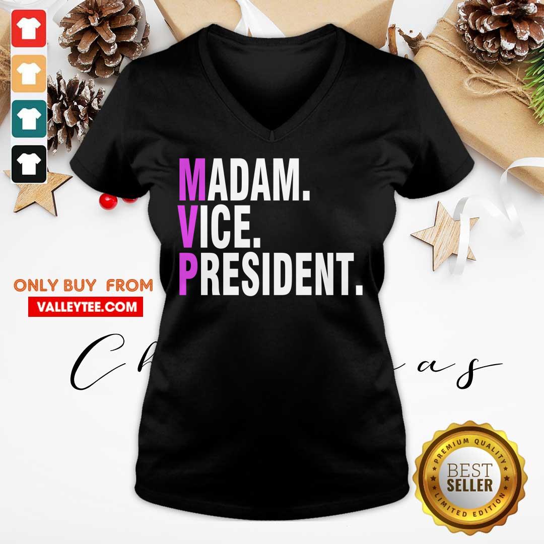 Great Mvp Madam Vice President Kamala Harris 2021 Political Shirt - Image 3