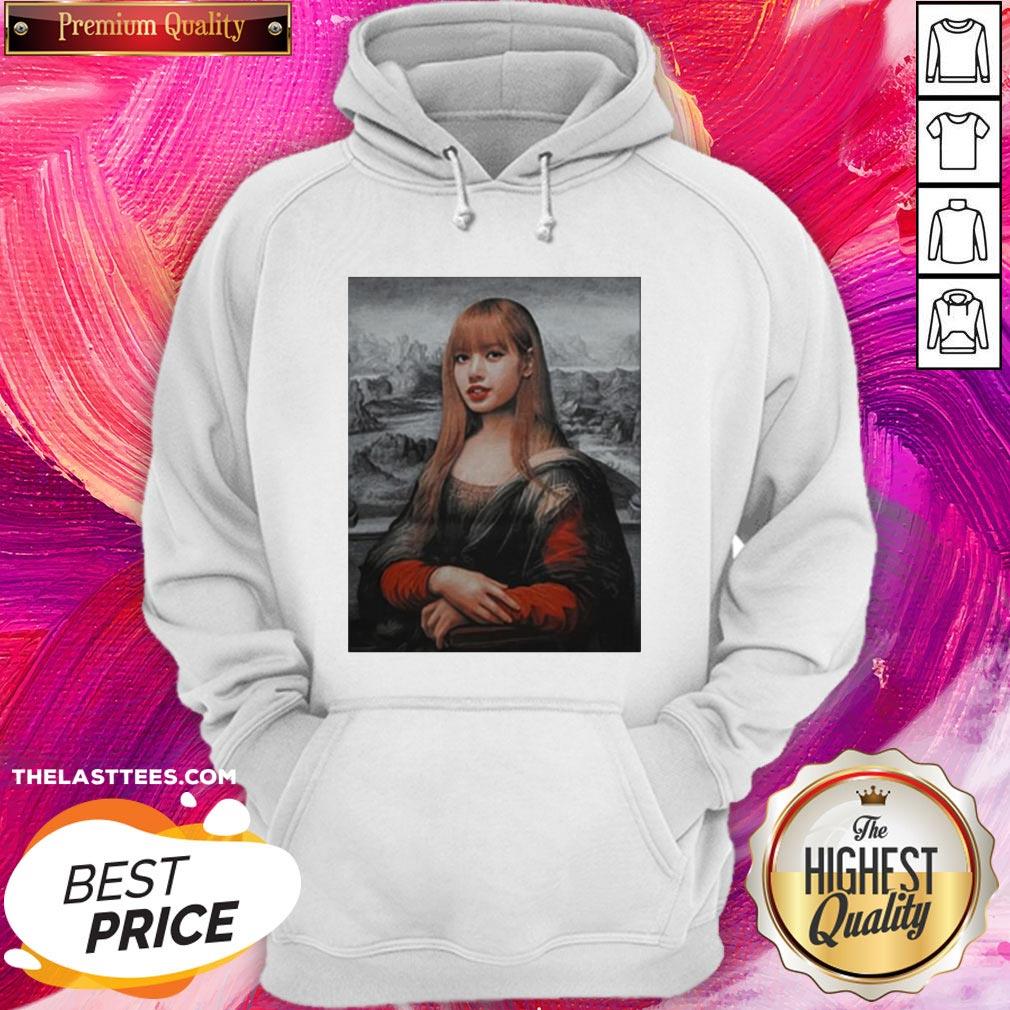 Pretty Lisa Blackpink Monalisa Parody Shirt - Image 5