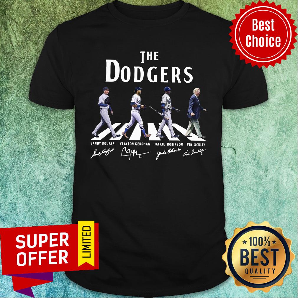 The Dodgers Abbey Road Signatures Shirt