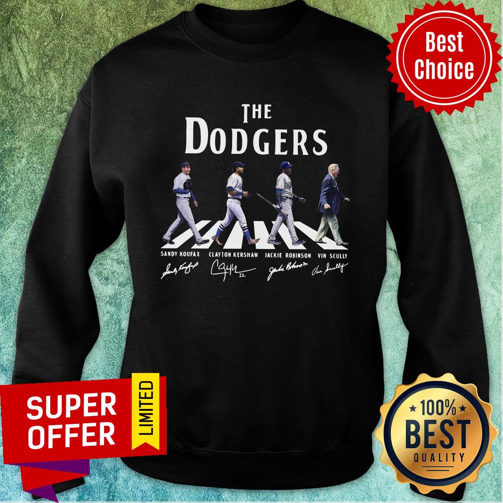 The Dodgers Abbey Road Signatures Shirt - Image 5