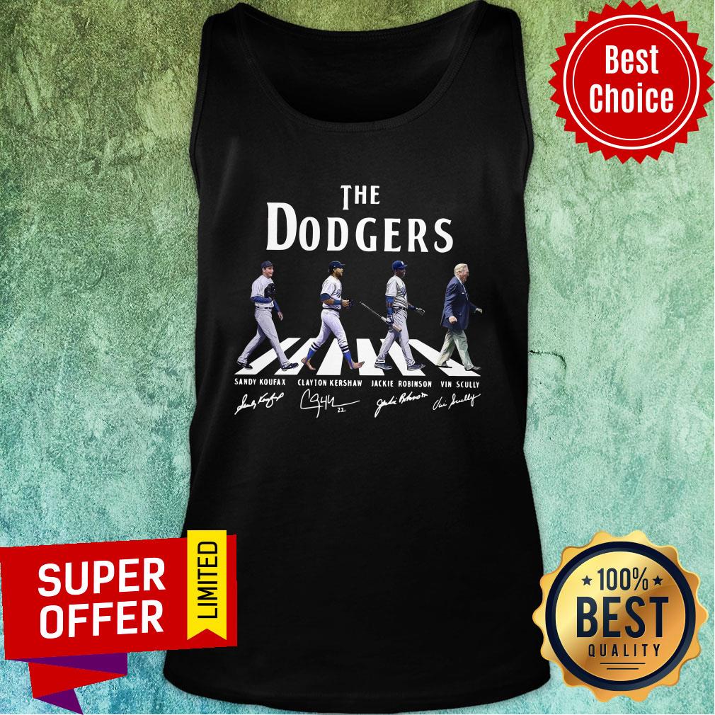 The Dodgers Abbey Road Signatures Shirt - Image 4