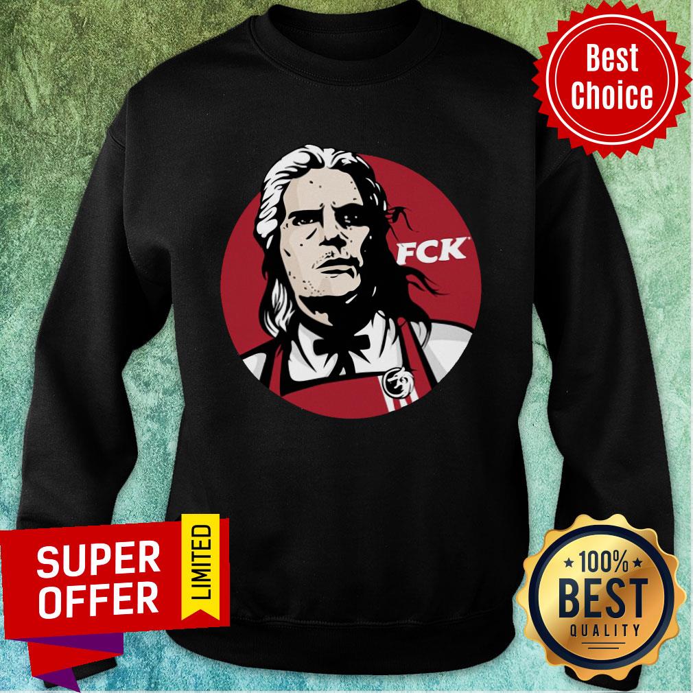 Top Geralt Of Rivia Fck Shirt - Image 2