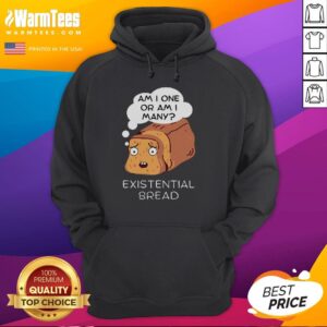 Alternative view of Nice Existential Bread Kawaii Bread Pun T-Shirt