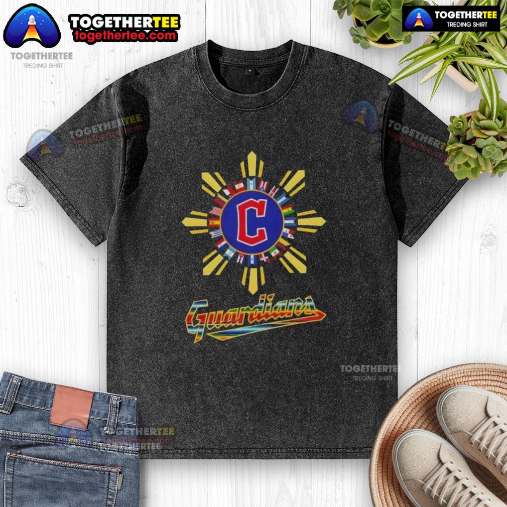 Premium 2025 Cleveland Guardians Baseball X Hispanic T-Shirt - Image 6