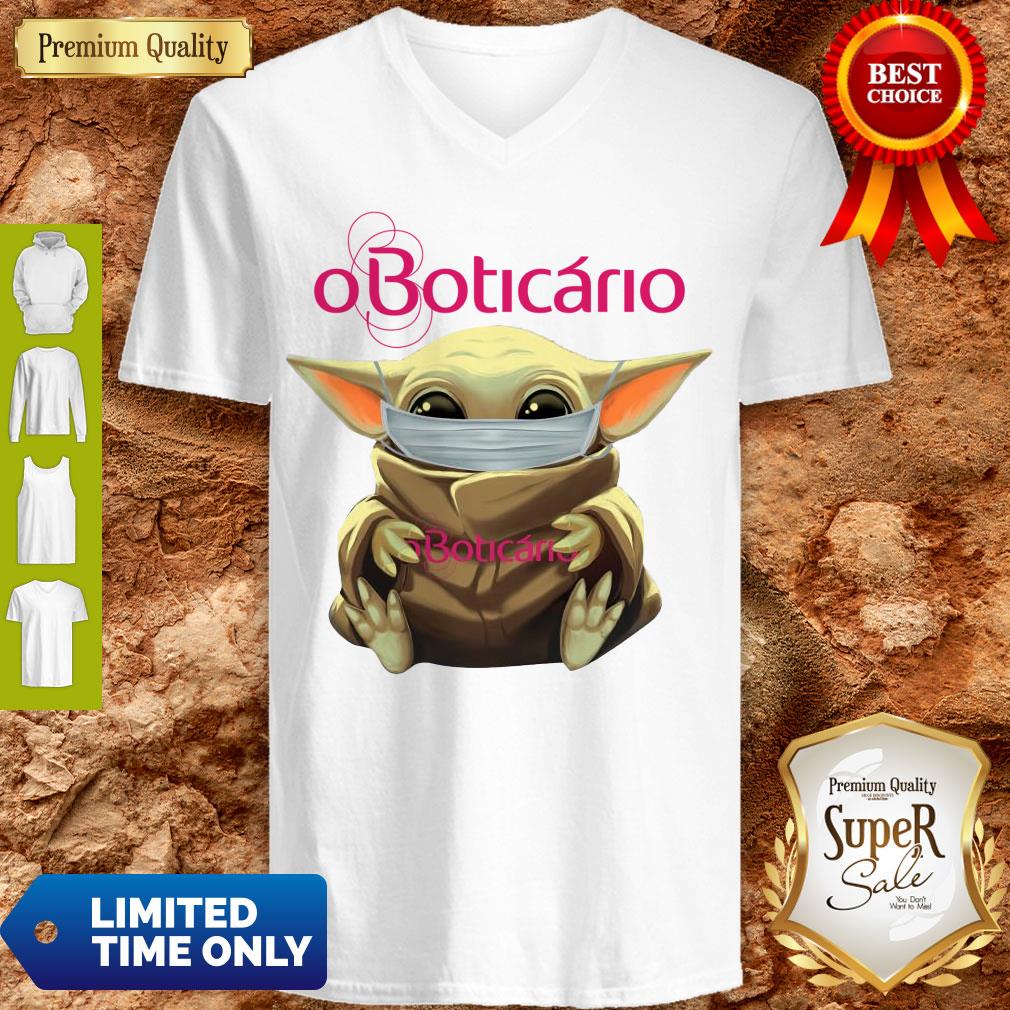 Good Baby Yoda Hug Oboticario Mask Shirt - Image 5