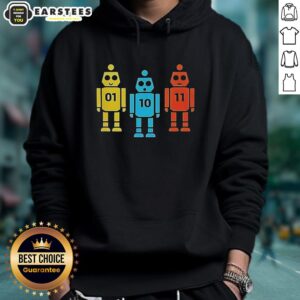 Alternative view of Official Christian Hubicki 01 10 11 Robot T-Shirt