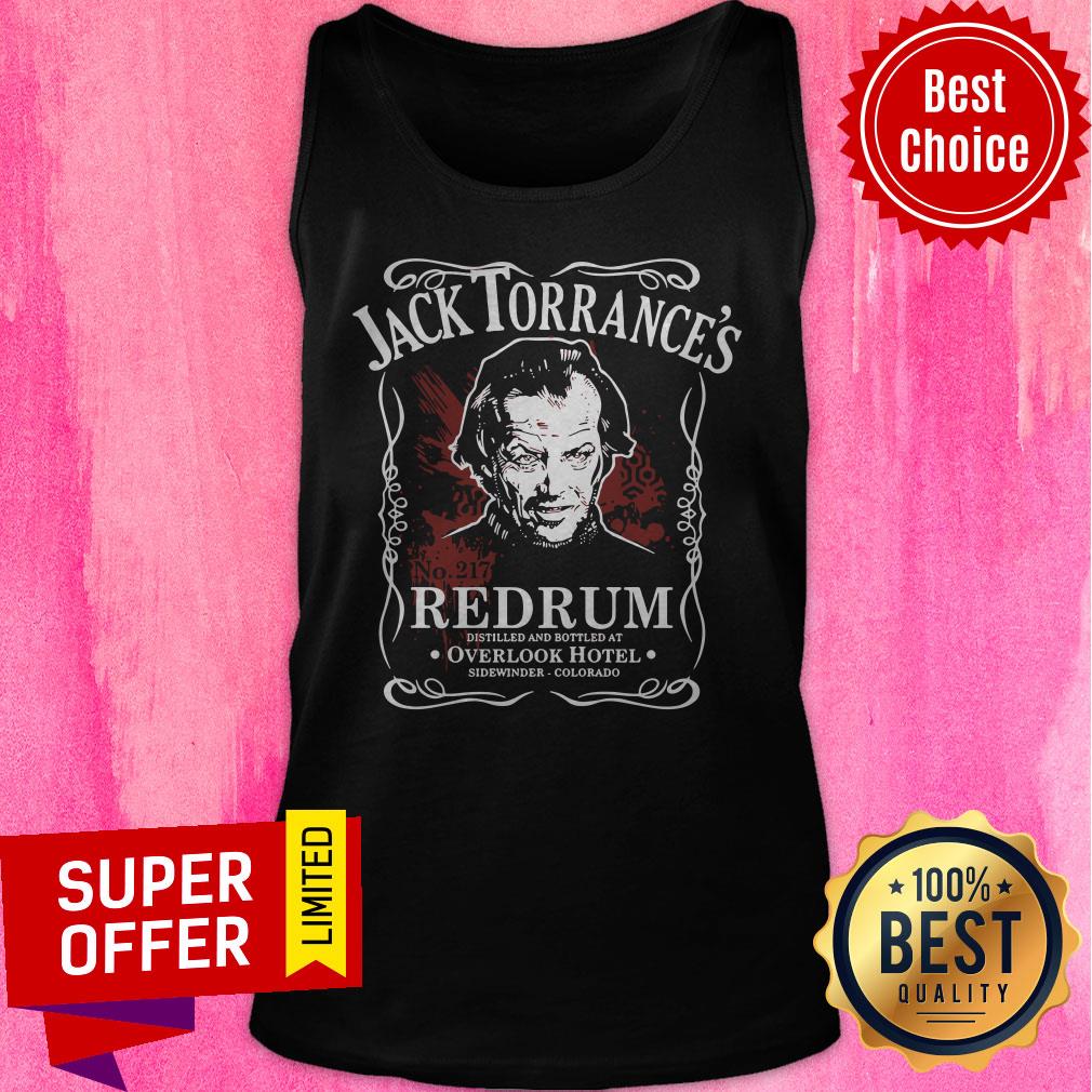 Jack Torrance’s Redrum Distilled And Bottled At Overlook Hotel Side Winder Colorado Shirt - Image 2