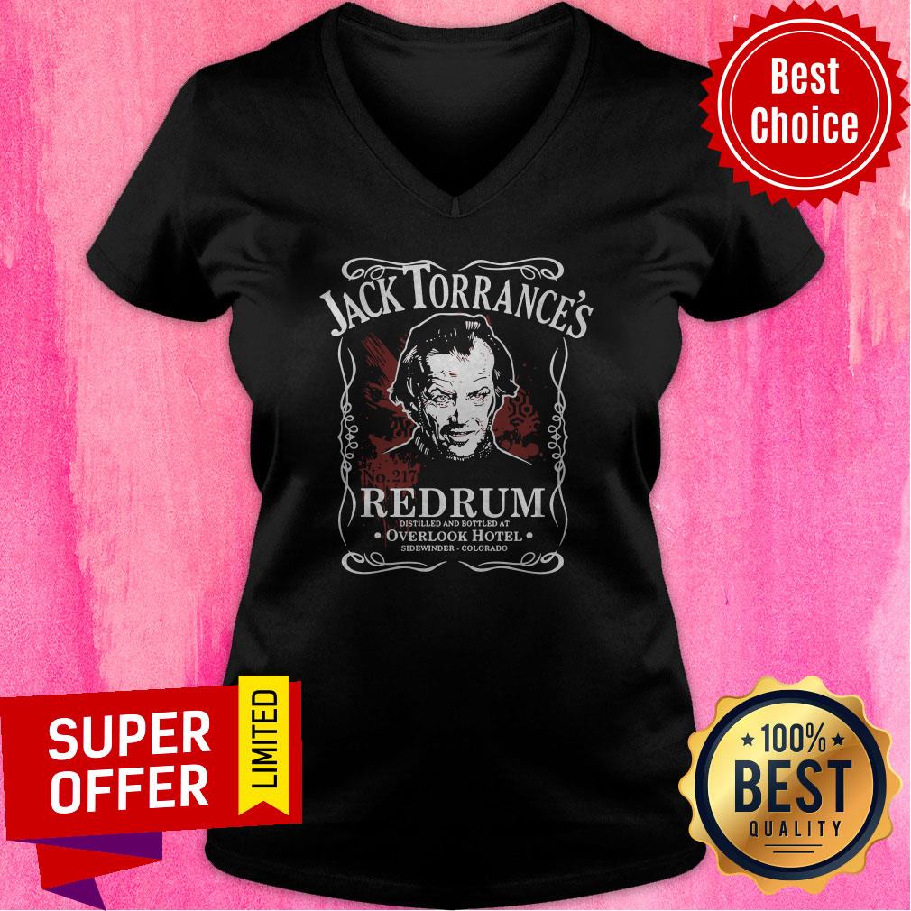 Jack Torrance’s Redrum Distilled And Bottled At Overlook Hotel Side Winder Colorado Shirt - Image 5