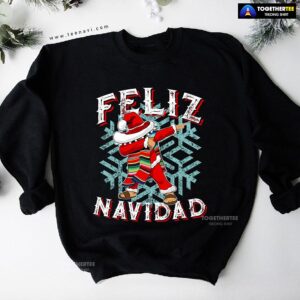 Feliz Navidad Dabbing Sombrero Mexican Christmas Sweatshirt