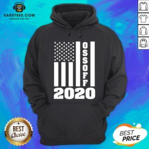 Alternative view of Hot Ossoff 2020 American Flag Shirt