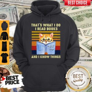 Alternative view of Top Cat That’s What I Do I Read Book And I Know Things Vintage Shirt