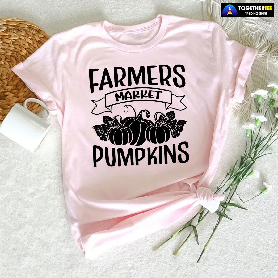 Farmers Market Pumpkins T-Shirt - Image 5