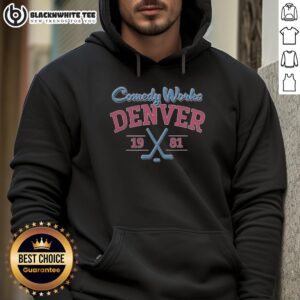 Alternative view of Awesome Comedy Works Denver Pioneers Est 1981 T-Shirt