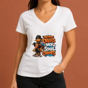 Alternative view of Baltimore Orioles Back to School Graffiti Shirt