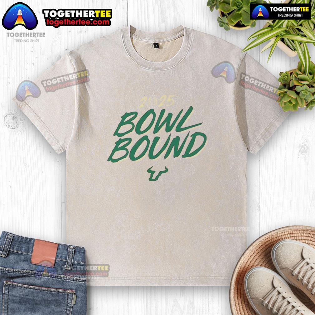 Awesome South Florida Bulls Bowl Bound 2025 T-Shirt - Image 6