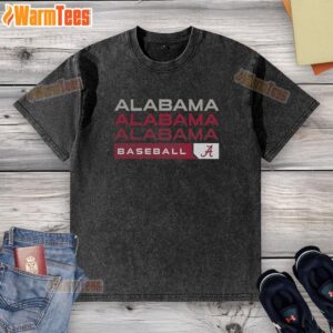 Alternative view of Hot Alabama Crimson Tide College Baseball Hype T-Shirt