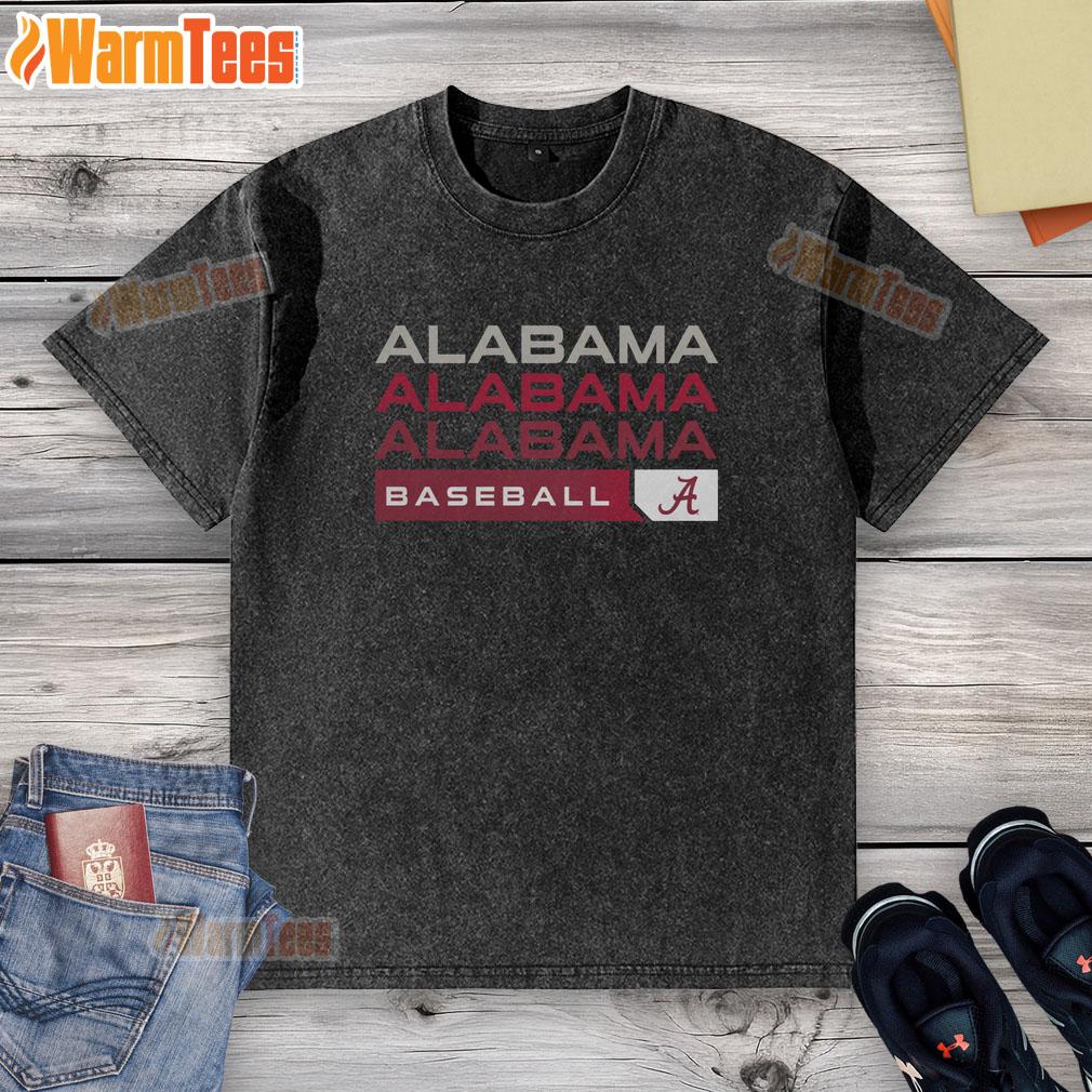 Hot Alabama Crimson Tide College Baseball Hype T-Shirt - Image 2