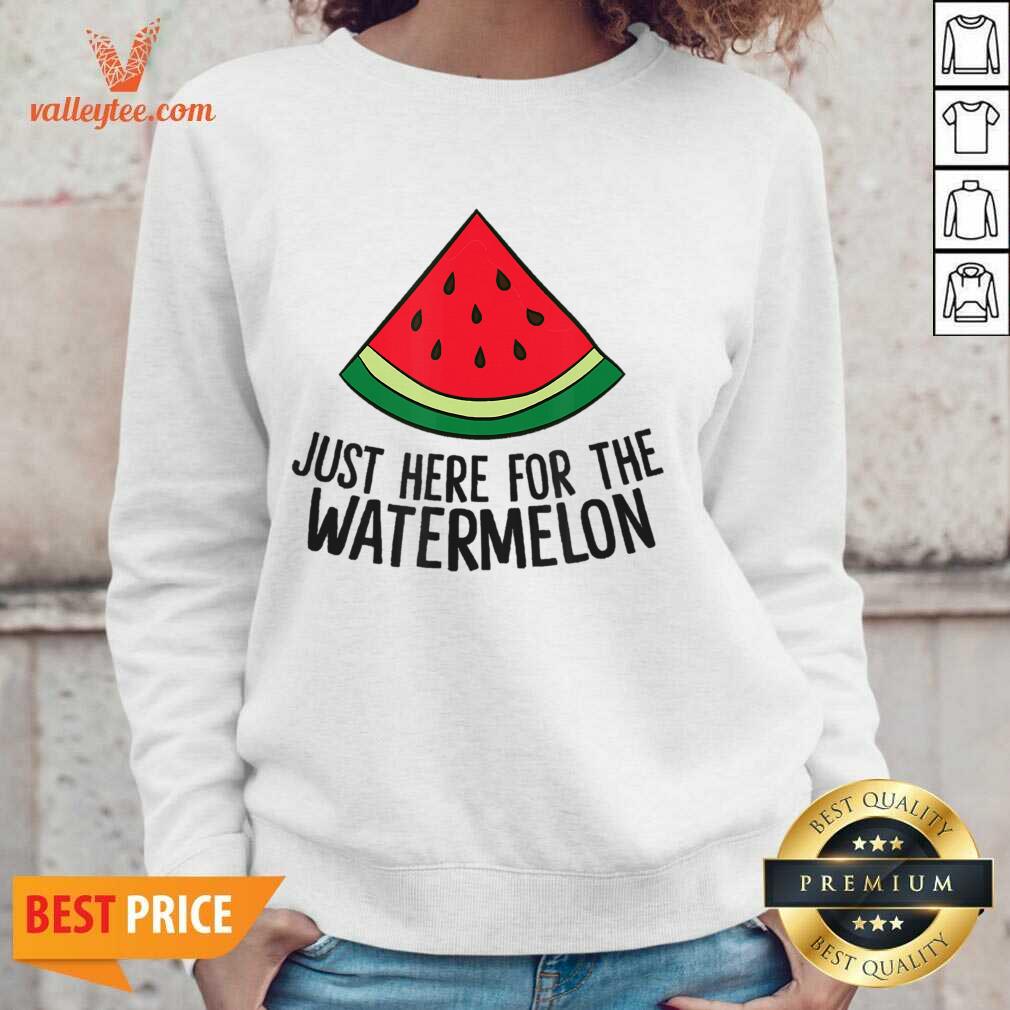 Just Here For The Watermelon Shirt - Image 4