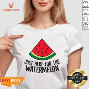 Alternative view of Just Here For The Watermelon Shirt