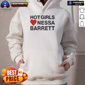 Alternative view of Official Hot Girls Love Nessa Barrett T-Shirt