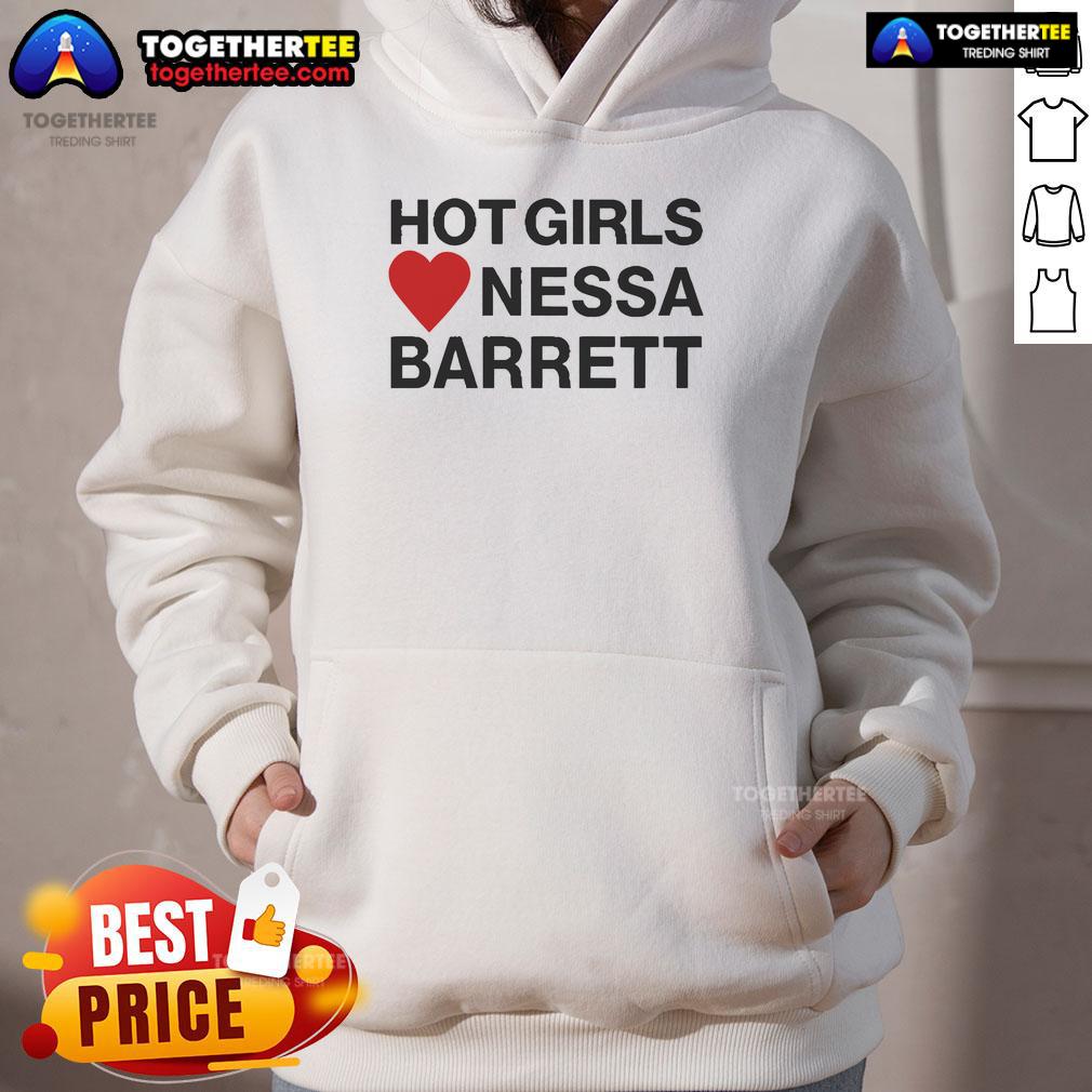 Official Hot Girls Love Nessa Barrett T-Shirt - Image 2