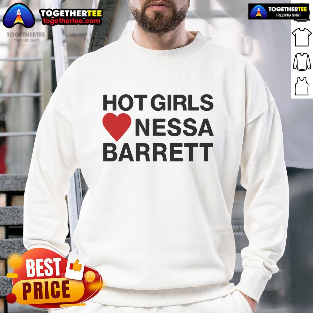 Official Hot Girls Love Nessa Barrett T-Shirt - Image 5