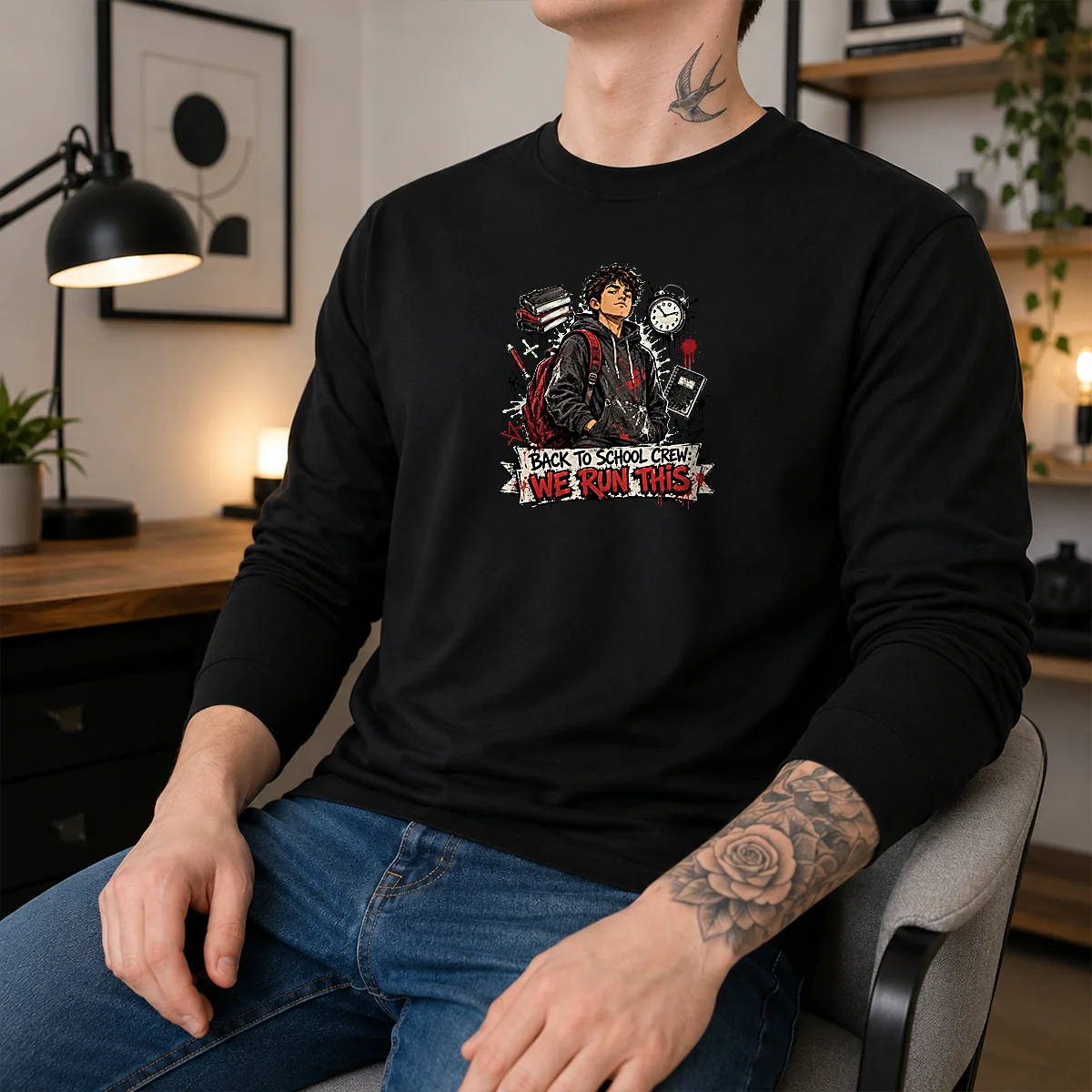 Official Back To School Crew Streetwear Forns Shirt - Image 5