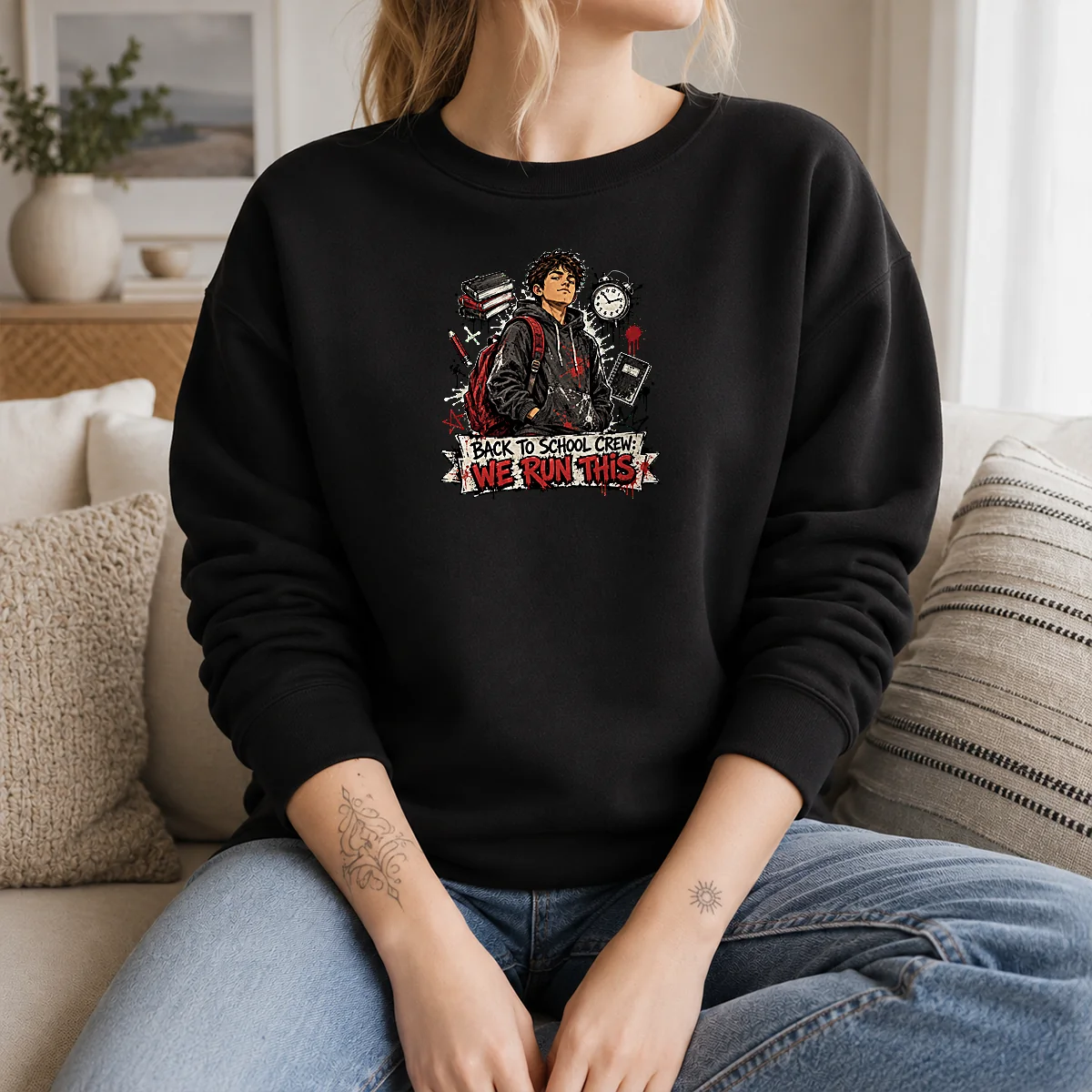 Official Back To School Crew Streetwear Forns Shirt - Image 6