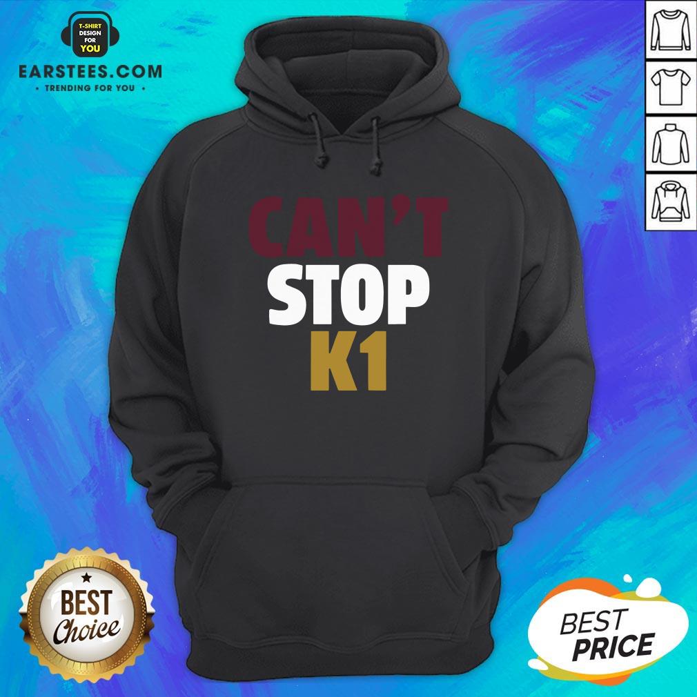 Official Can’t Stop K1 Arizona Football Shirt - Image 2