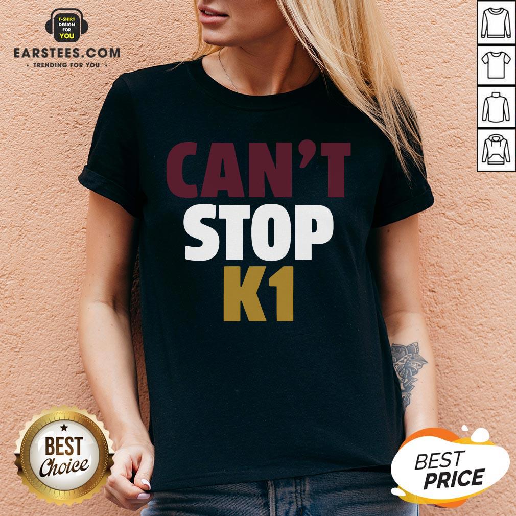 Official Can’t Stop K1 Arizona Football Shirt - Image 3