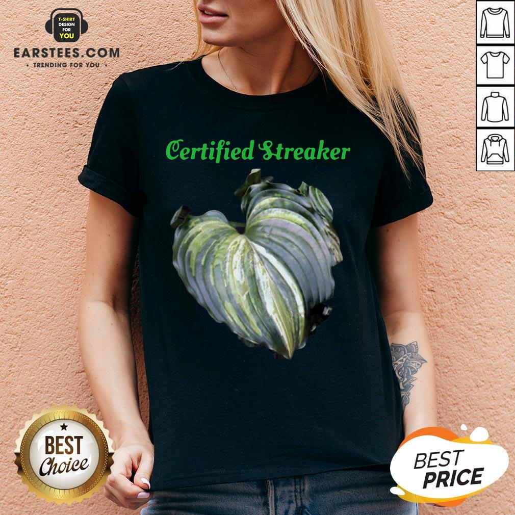 Top Certified Streaker Hosta Leaf Shirt - Image 3