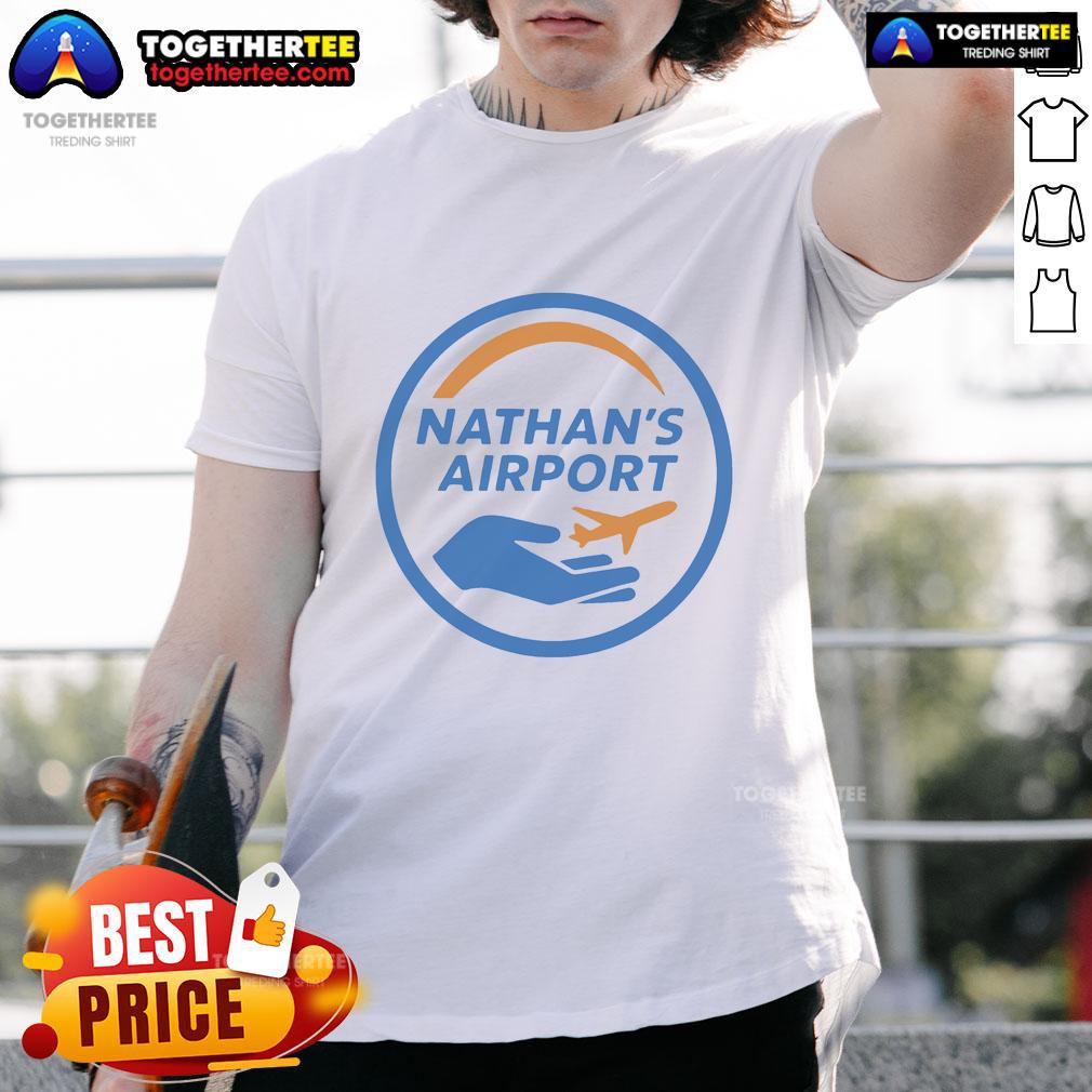 Official Nathans Airport Logo T-Shirt