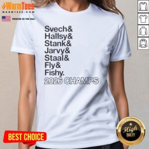Alternative view of Awesome Svechnikov Hall Hamilton Stankoven Jarvis Staal Necas Aho Carolina Hurricanes Shirt