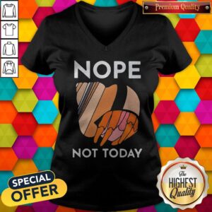 Alternative view of Nice Funny Hermit Crab Nope Not Today Shirt