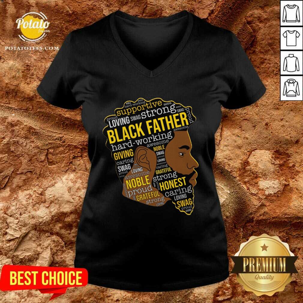 Premium Black Father Giving Working Shirt - Image 3
