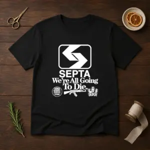 Pretty SEPTA We Are All Going To Die Worst Of Philly Eternal Gangramgram Shirt