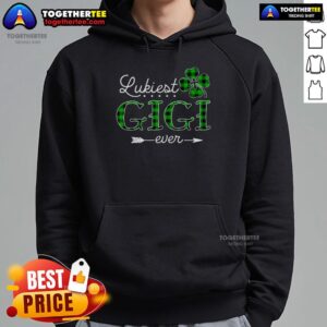 Alternative view of Top Luckiest Gigi Ever Irish St Patrick Day T-Shirt