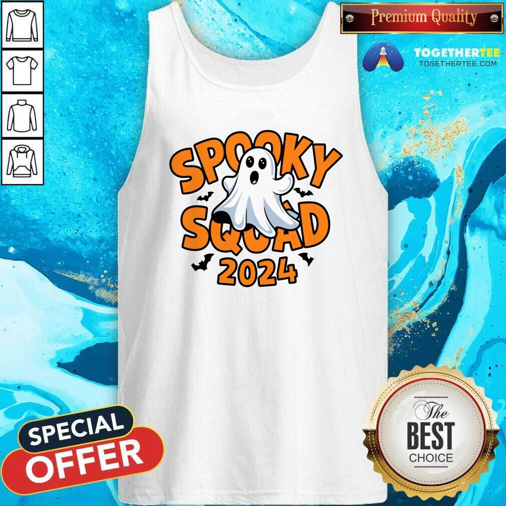 Awesome Spooky Squad Halloween 2024 T-Shirt - Image 3