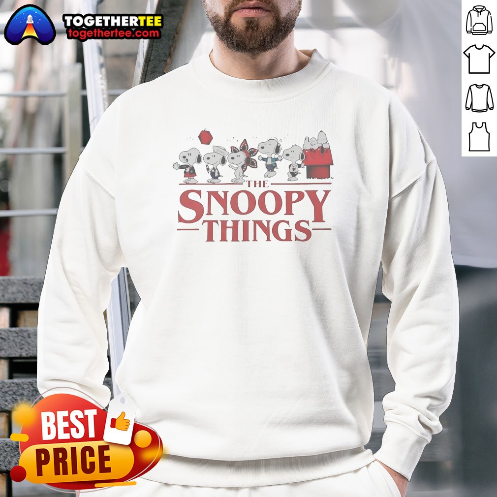 Funny The Snoopy Things Stranger Things Shirt - Image 4