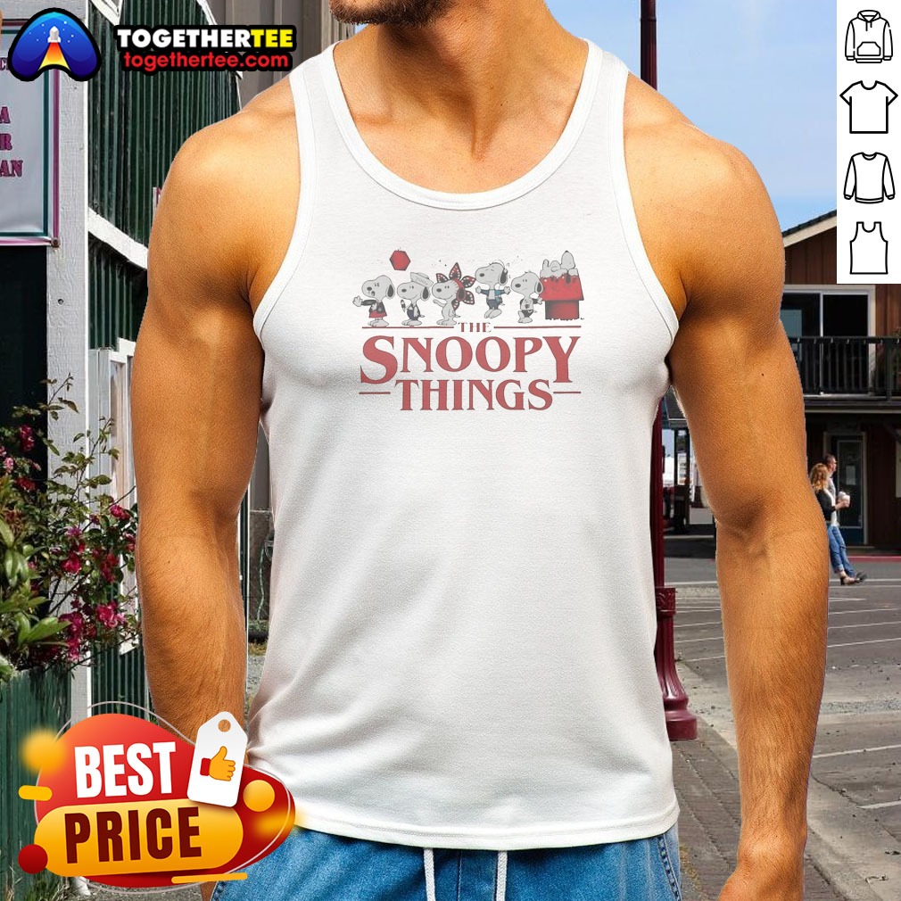 Funny The Snoopy Things Stranger Things Shirt - Image 5