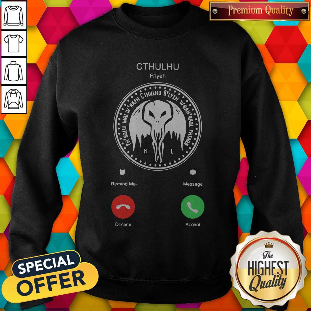 Official The Call Of Cthulhu Is Calling Shirt - Image 4