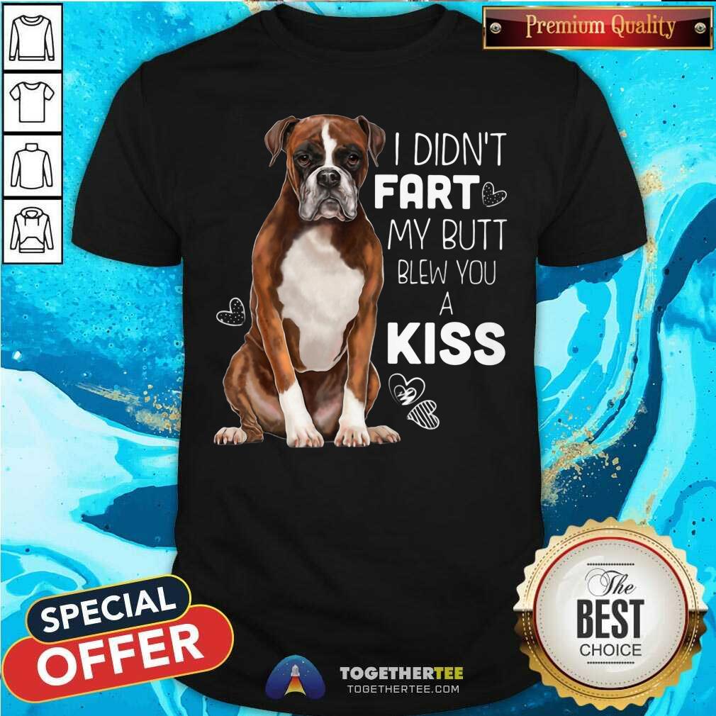 Original Boxer Blew You A Kiss Shirt
