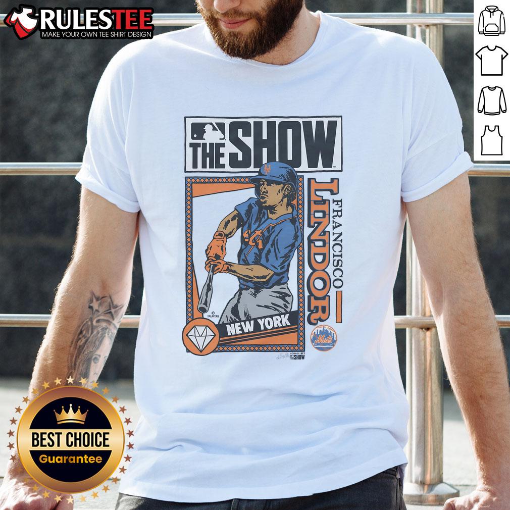 Awesome MLB The Show Mets Francisco Lindor T-Shirt