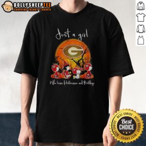 Nice Snoopy And Friend Georgia Bulldogs Football Who Lover Halloween And Bulldogs T-Shirt