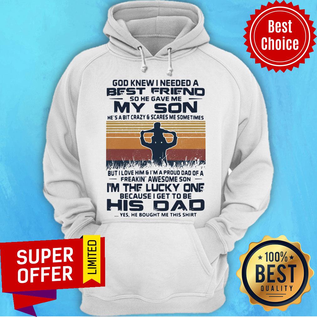 Vintage Daughter Dad I Am A Dad Of A Badass Daughter Shirt - Image 3