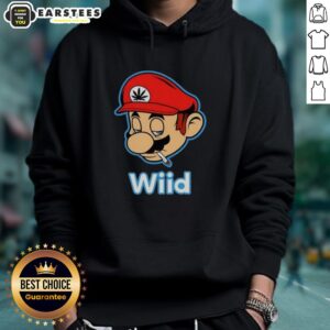 Alternative view of Premium Wiid Super Mario Smoking Weed T-Shirt