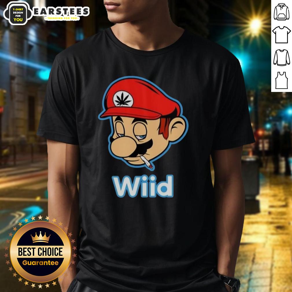 Premium Wiid Super Mario Smoking Weed T-Shirt