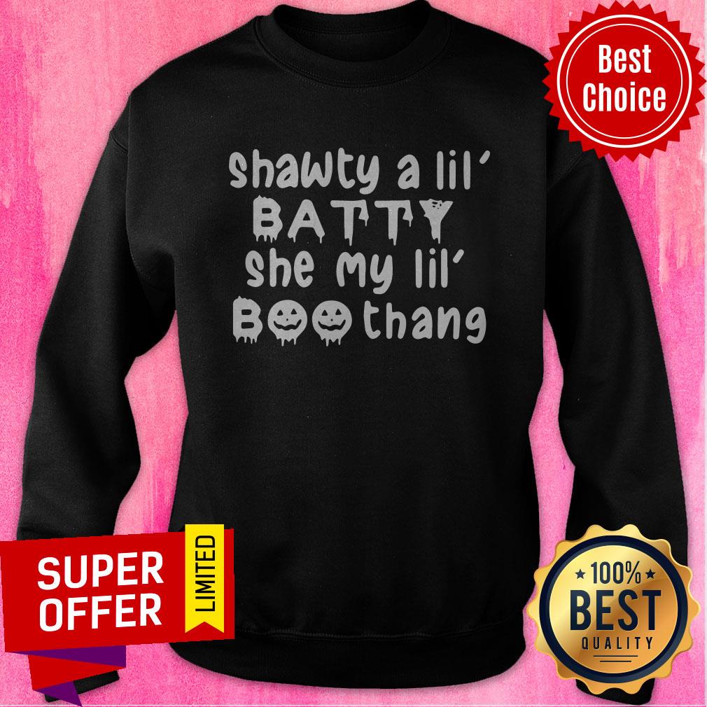 Funny Shawty A Lil’ Batty She My Lil’ Boothang Shirt - Image 2