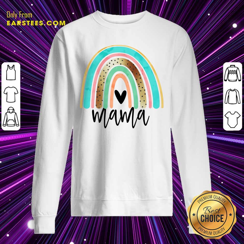 Premium Leopard Rainbow Mama Shirt - Image 3