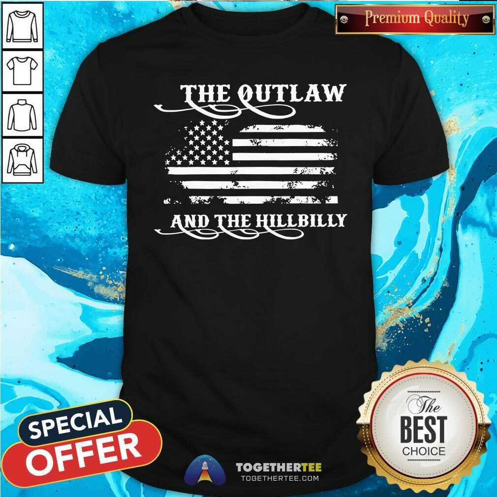 Funny The Outlaw And The Hillbilly T-Shirt